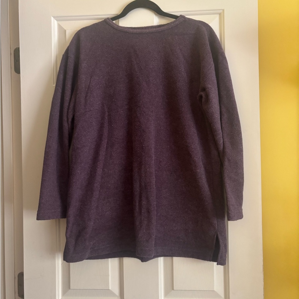 Mountain Lake Women's Sweater in Rich Purple
